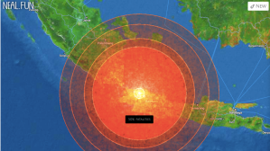 Asteroid Launcher Peta Interaktif Gambarkan Peluang Indonesia Dihantam Asteroid