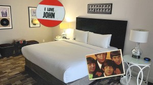 beatles suite crowne plaza cabana hotel