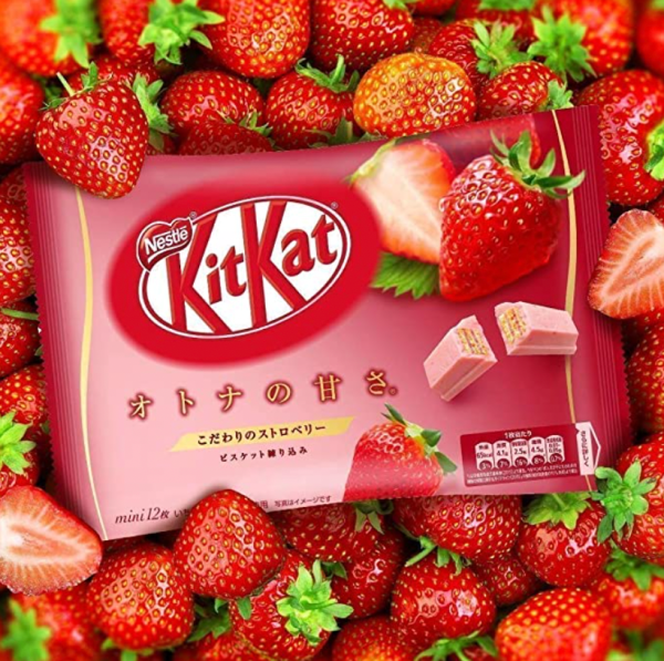 Kit Kat Strawberry Milk