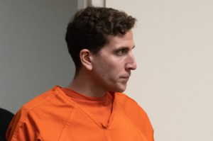 Bryan Kohberger enters during a hearing in Latah County District Court on January 5, 2023, in Moscow, Idaho. Kohberger has been arrested for the murders of four University of Idaho students in November 2022.