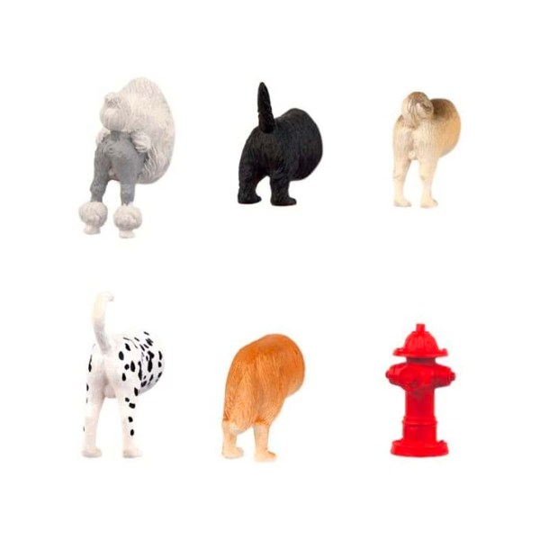 Kikkerland Dog Butts Magnets