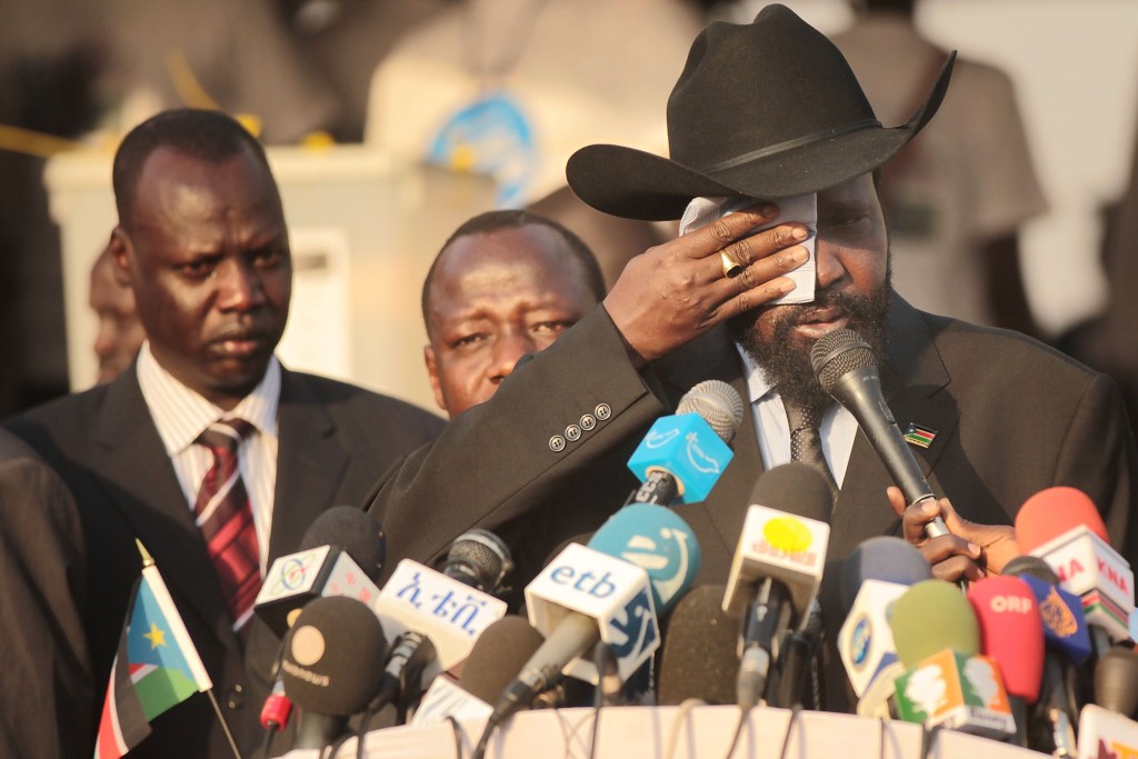 Salva Kiir. Foto: Spencer Platt/Getty Images