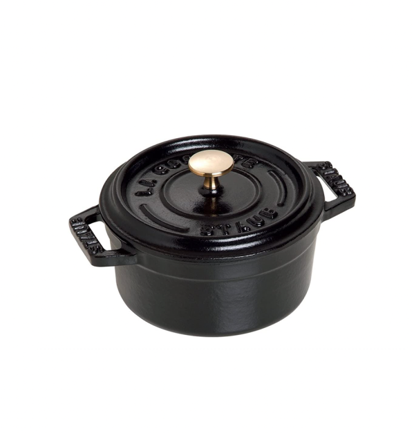 Cast Iron 0.25-qt Mini Round Cocotte