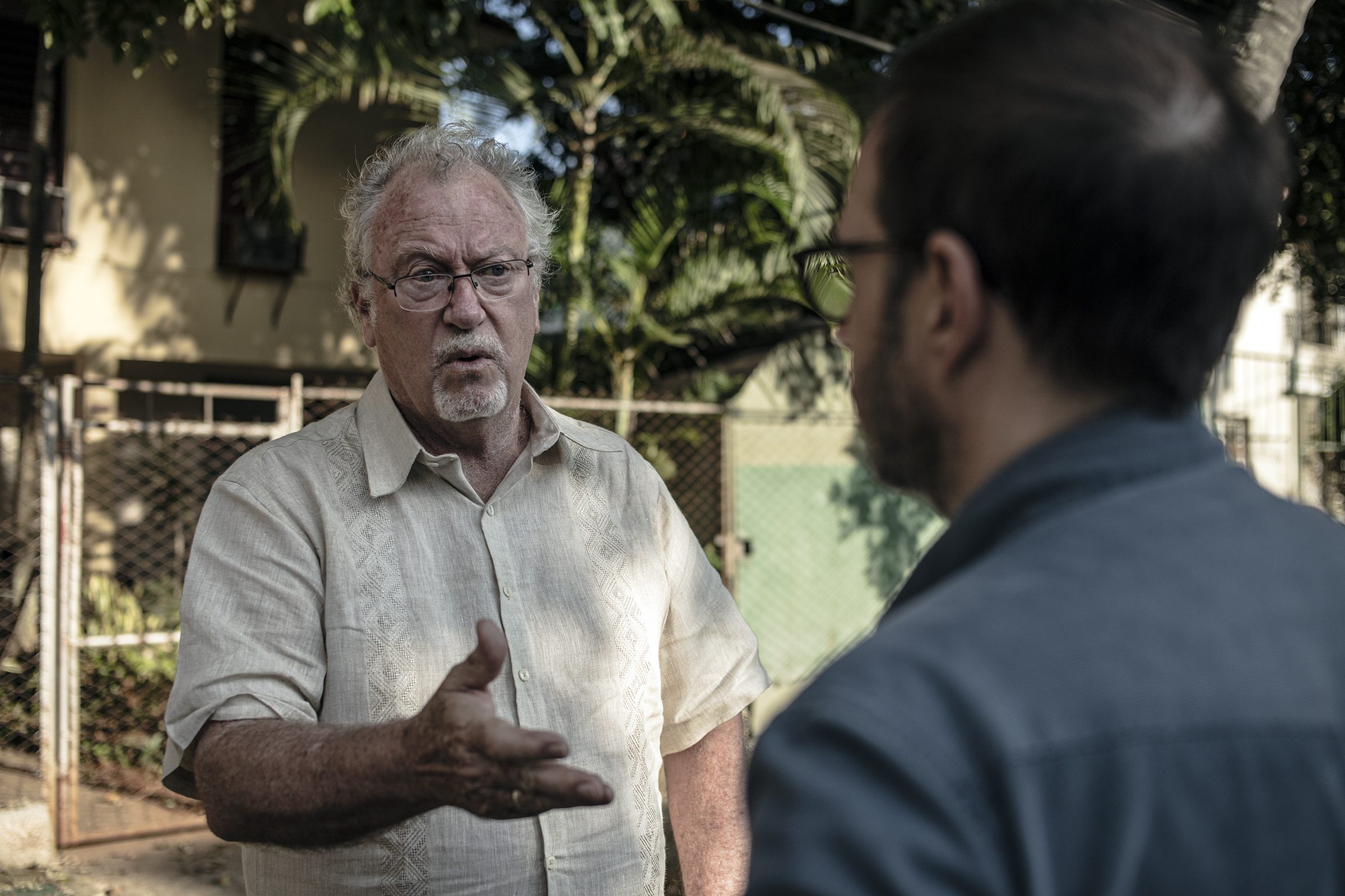 Anderson and Entous in Havana, February 2022. Photo: Ramon Campos Iriarte