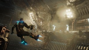 A screen shot from the video game Dead Space