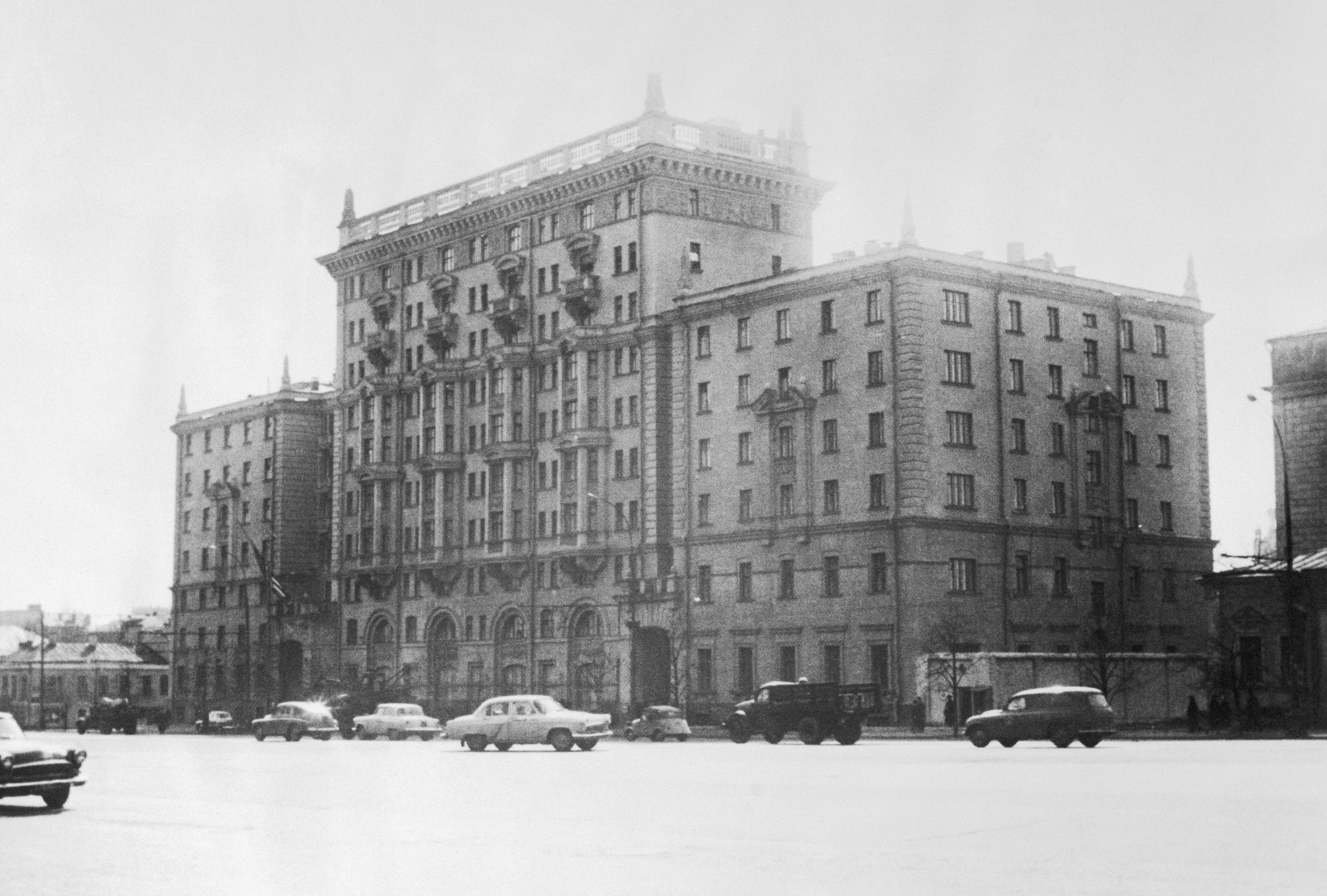 The US embassy in Moscow, pictured around 1964. Photo: File