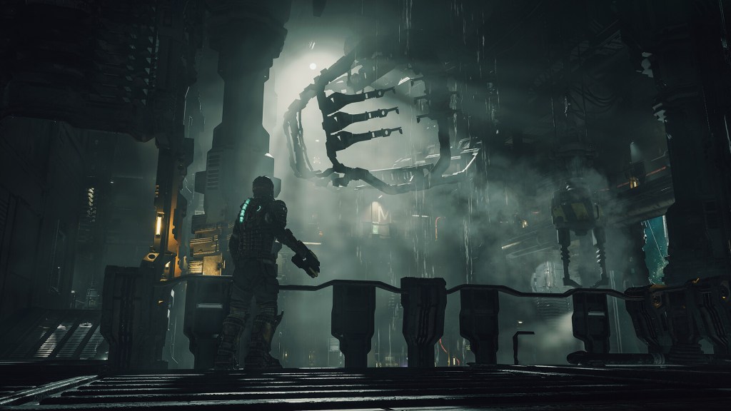 A screen shot from the video game Dead Space