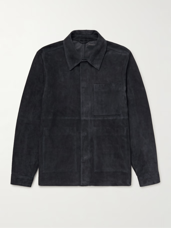 suede overshirt