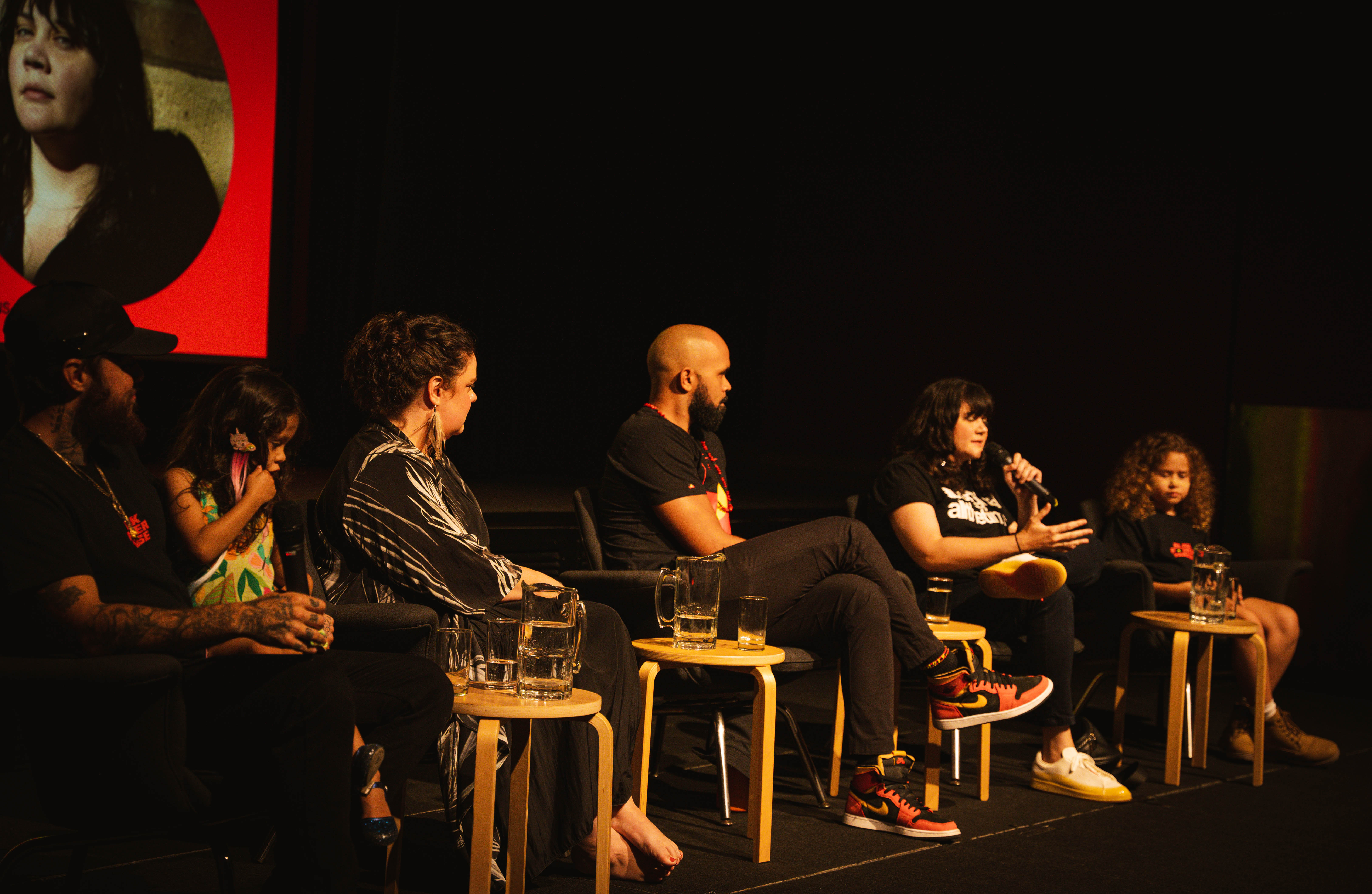 (From left to right) Nooky, Sharie Sebbens, Luke Currie-Richardson, Emily Mcdaniel and Penny Towney (Photo provided by We Are Warriors)