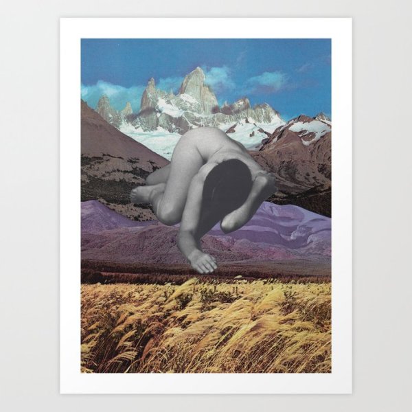 Surrealistic Pass Art Print