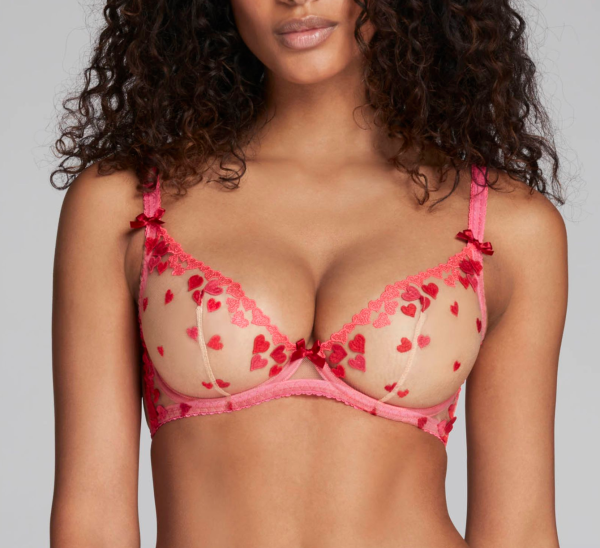 Cupid Plunge Underwired Bra