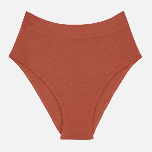 Cuup The Highwaist underwear in clay modal