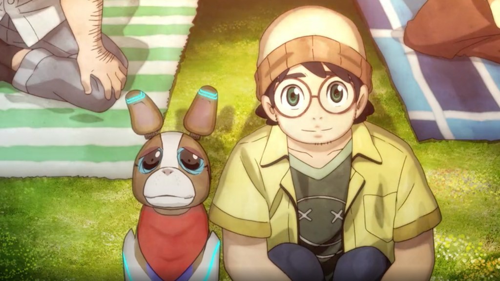 Tangkapan layar dari anime 'The Dog & The Boy'