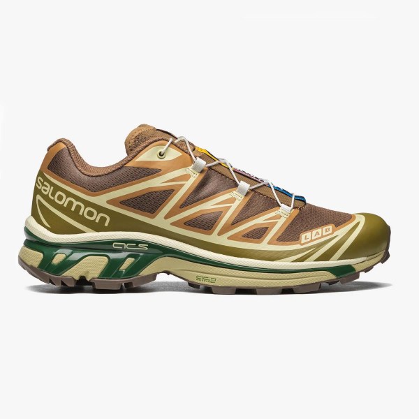 Salomon XT-6 Rubber-Lizard-Eden Green