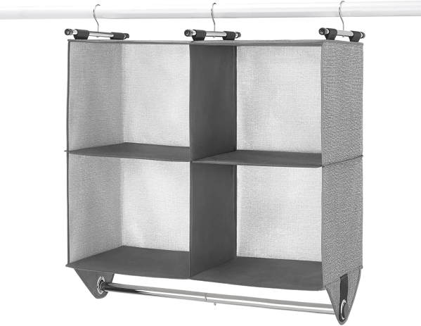 Janessa 4 Compartments Hanging Organizer