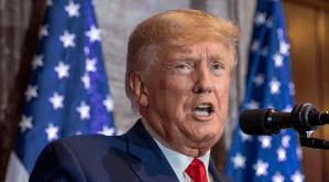 FORMER PRESIDENT DONALD TRUMP SPEAKS AT A CAMPAIGN EVENT AT THE SOUTH CAROLINA STATEHOUSE, JAN. 28, 2023, IN COLUMBIA, S.C. (AP PHOTO / ALEX BRANDON, FILE)