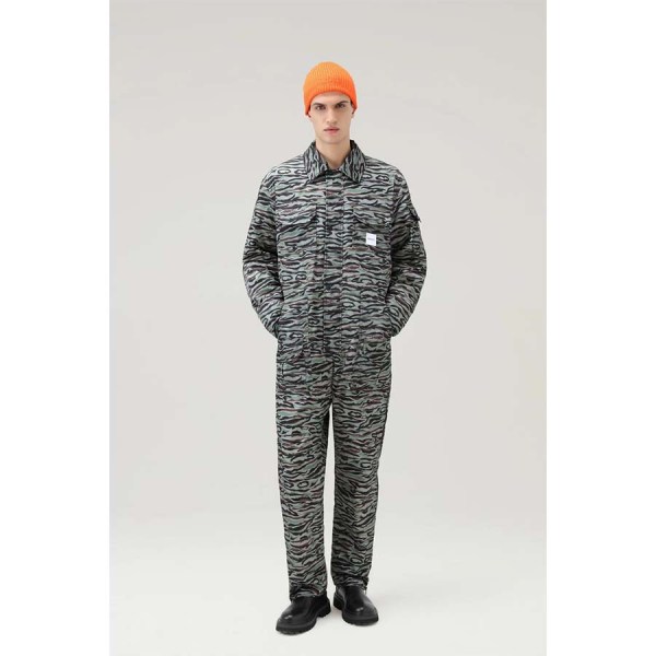 Jumpsuit with Shadowbark Camo Print