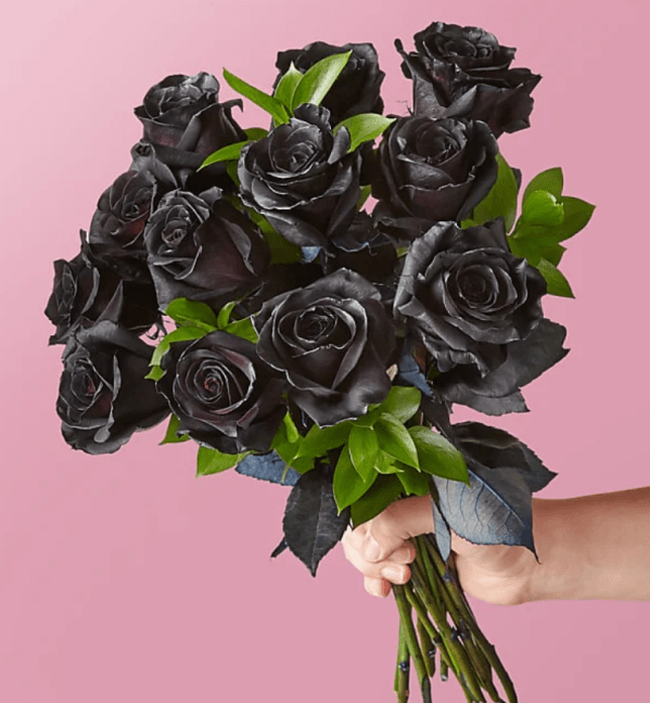 Black Roses Bouquet