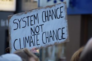 System change not climate change