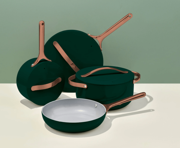 Copper Cookware Set