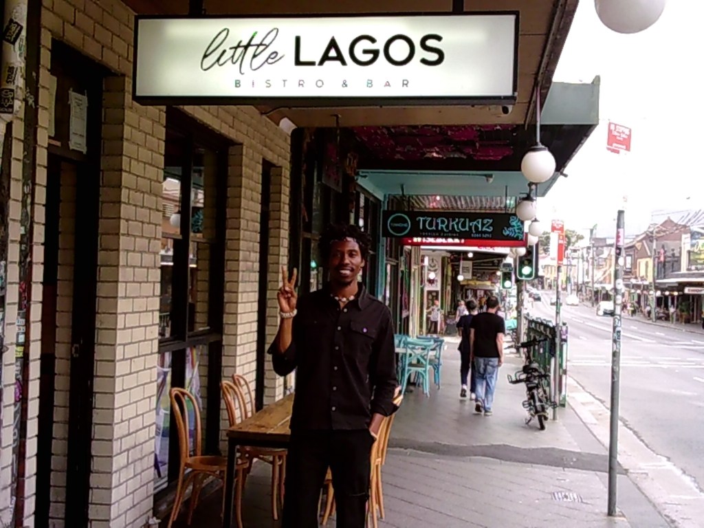 ​BLESSED at Little Lagos in Enmore