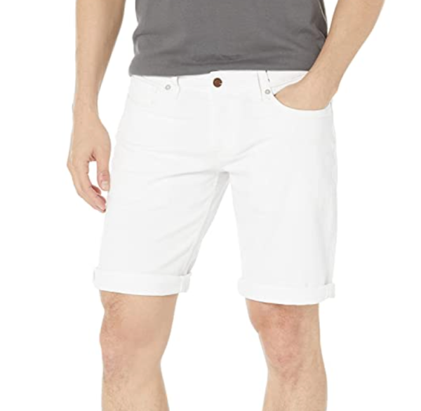 Guess Men's white denim shoorts