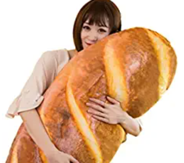 3D Simulation Baguette Pillow