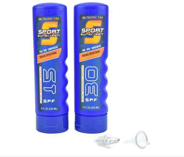 sunscreen flask