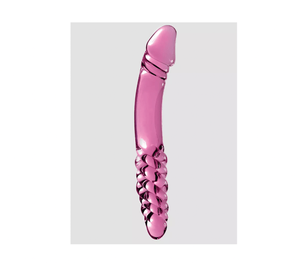 No 57 Realistic Double Ended Glass Dildo