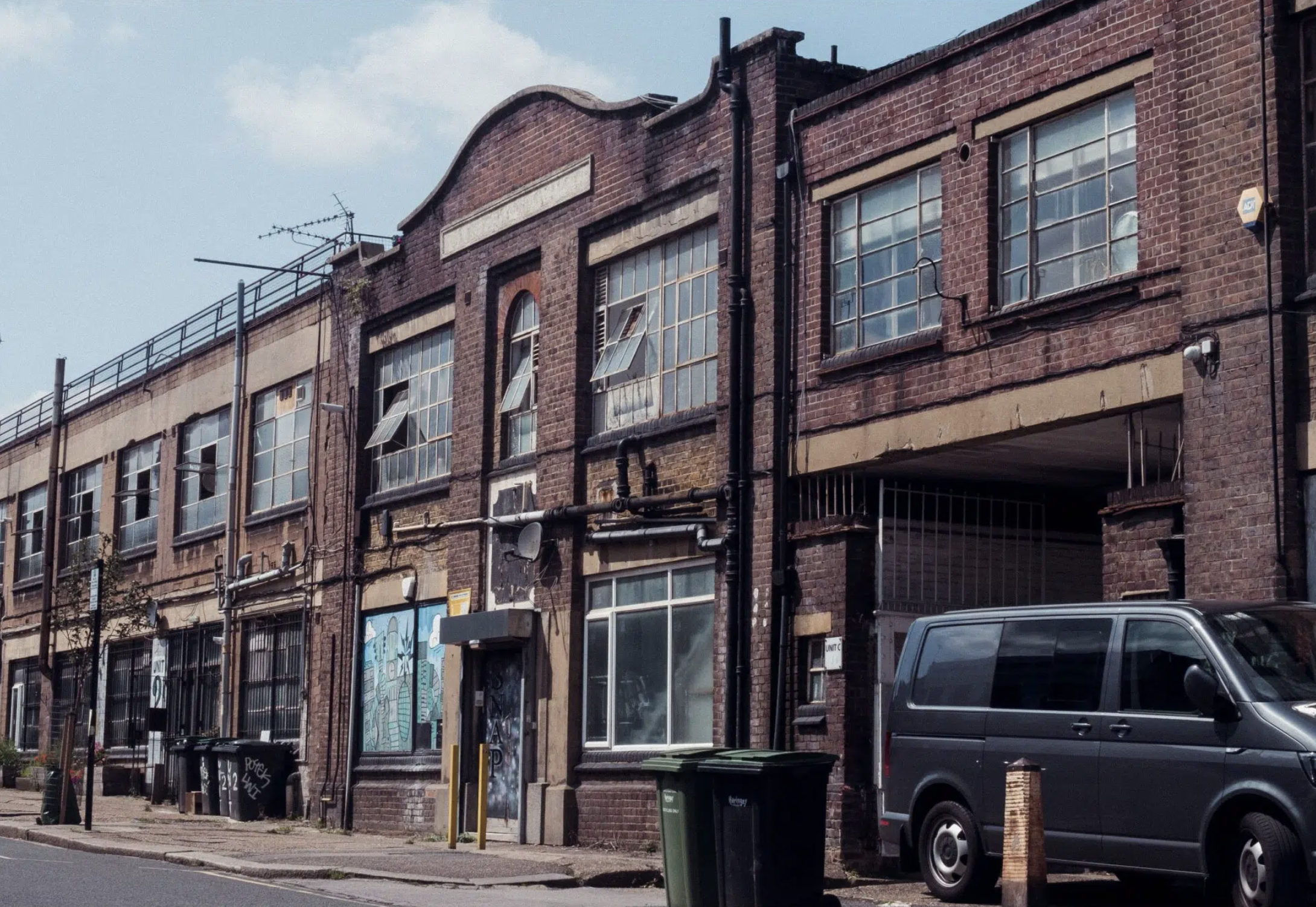 Omega Works warehouse in Haringey, London