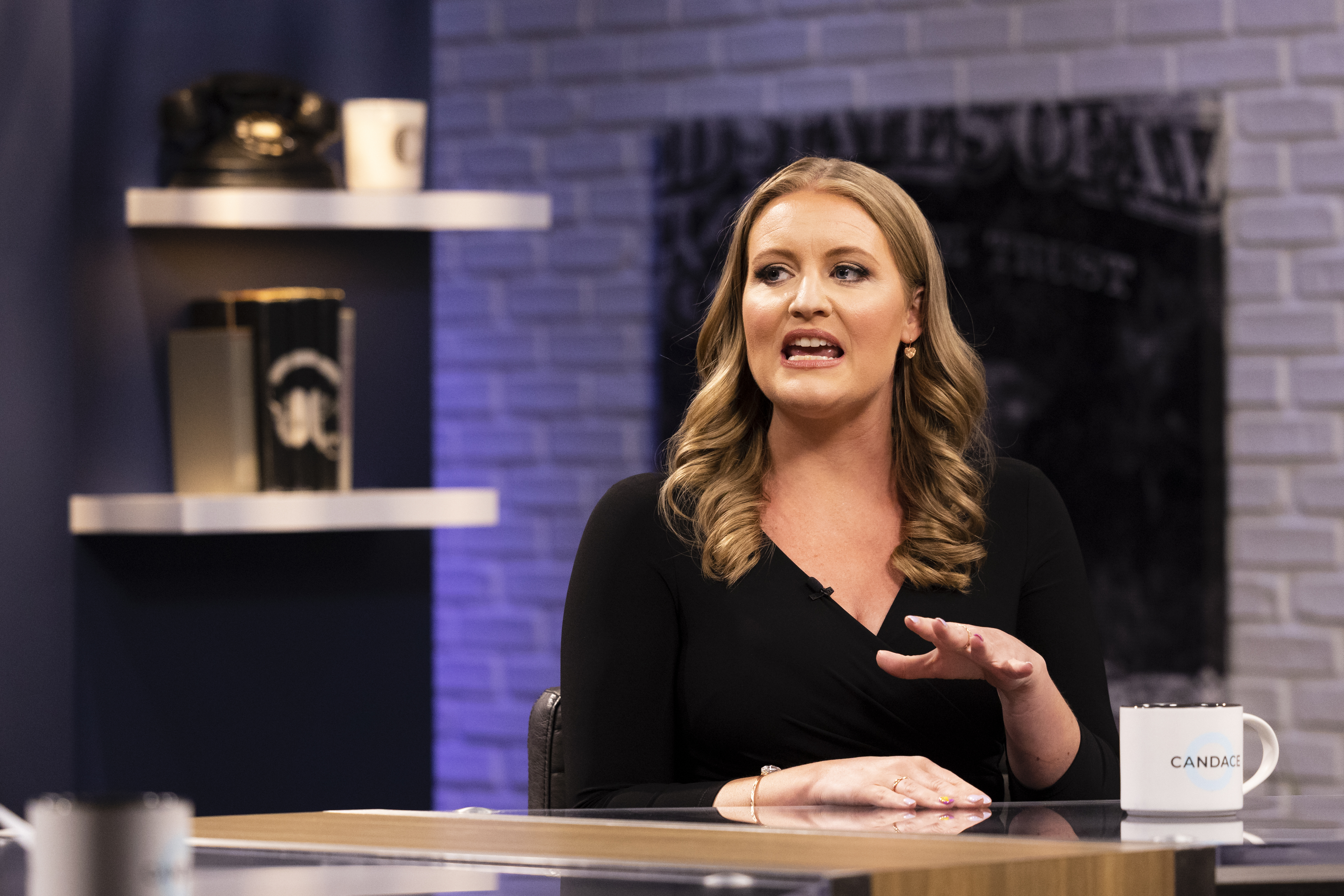 Jenna Ellis appears as a guest during a taping of