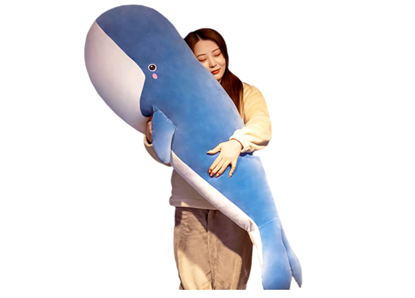 Blue Whale Body Pillow