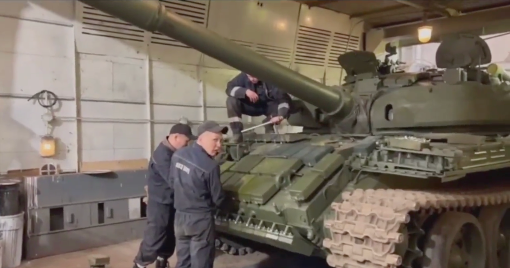 russia tanks t-62s ukraine