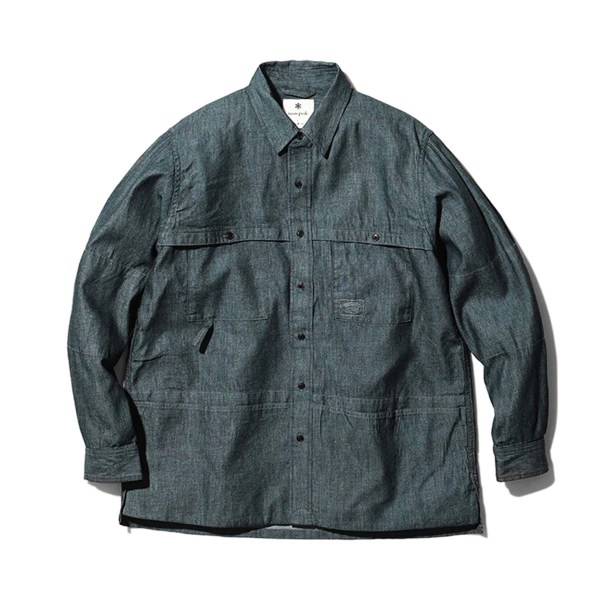 Snow Peak Takibi Light Denim Utility Shirt