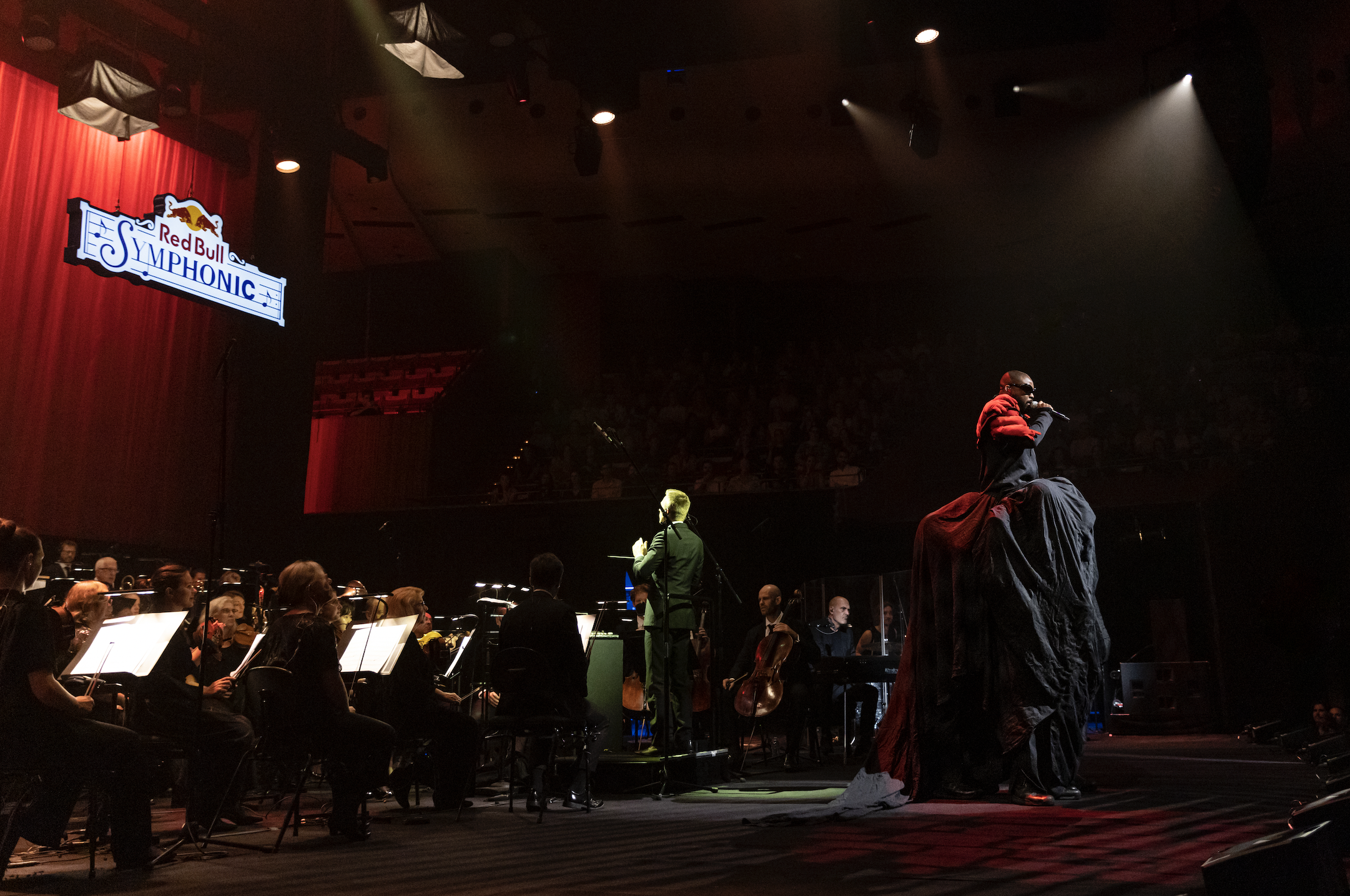 Genesis Owusu and The Sydney Symphony Orchestra Courtesy of Red Bull