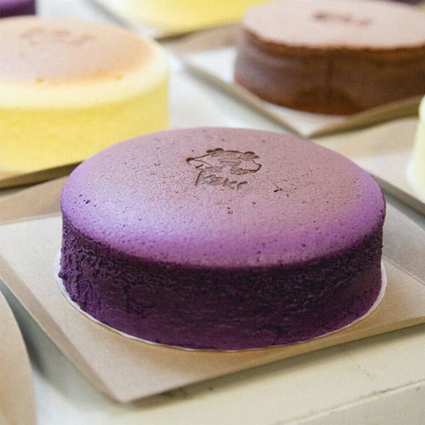 Japanese Ube Cheesecake