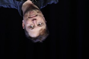 Elon Musk upside down