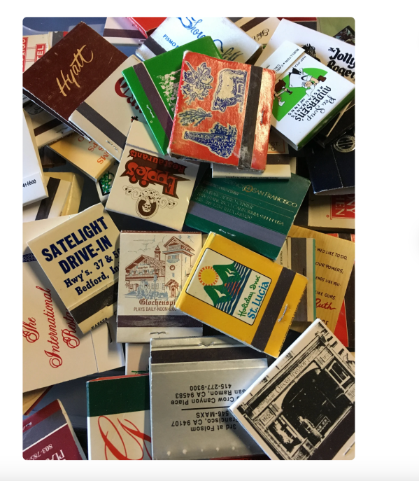 Lot of 20 vintage match books