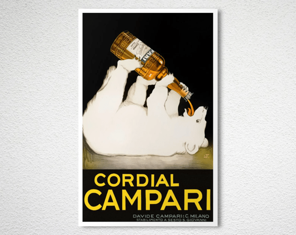 Campari Vintage Poster