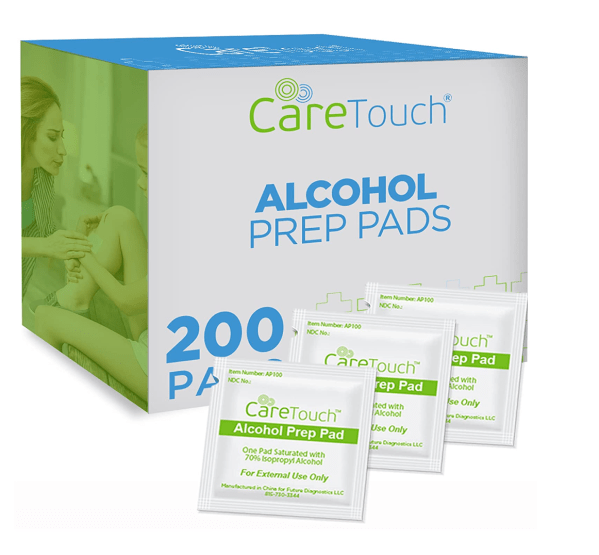 Individually Wrapped Alcohol Prep Pads