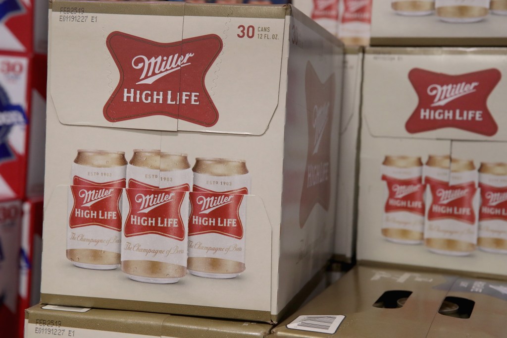 miller high life champagne belgium