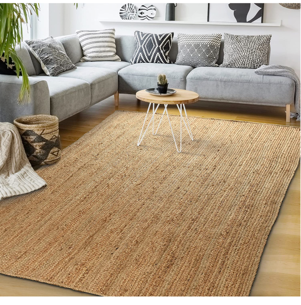 Signature Loom Handcrafted Farmhouse Jute Accent Rug