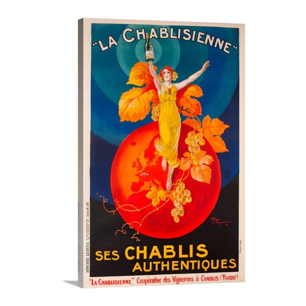 La Chablisienne, Ses Chablis Authentiques Poster