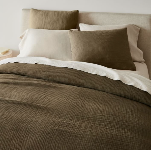 Dreamy Gauze Cotton Duvet Cover & Shams