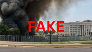 Verified Twitter Accounts Spread AI-Generated Hoax of Pentagon Explosion