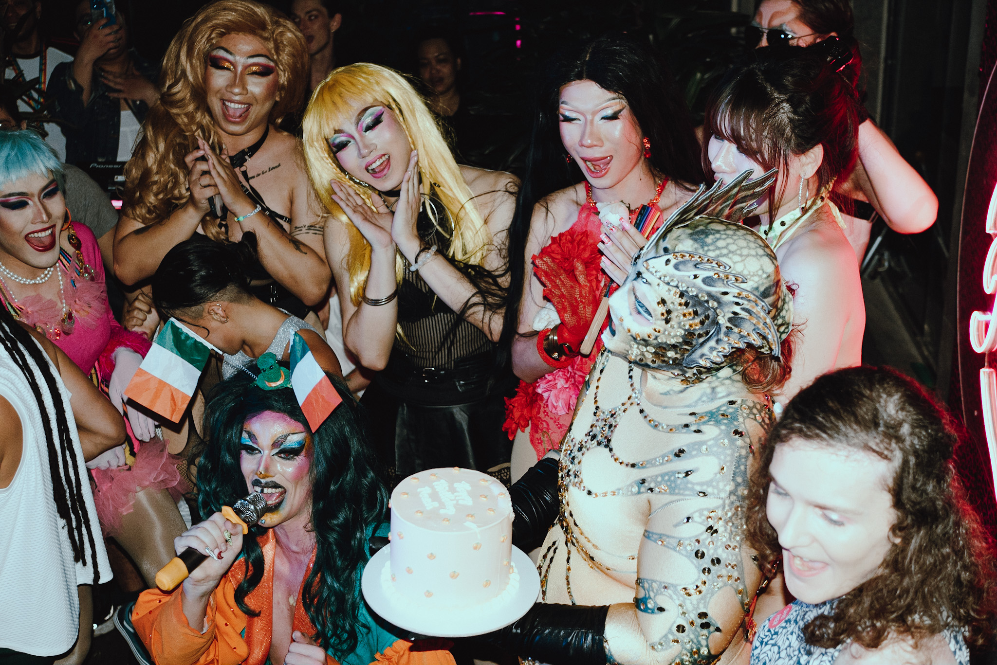 Hanoi Vietnam LGBTQ Queer nightlife party rave Snug Savage Peach drag queen drag king DJ house music electronic