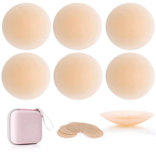 Reusable Silicone Nipple Covers Set