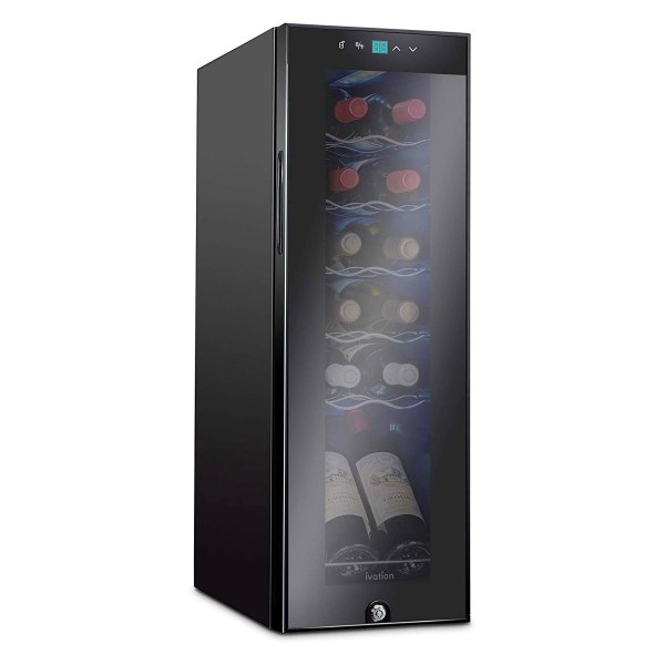 Ivation 12 Bottle Wine Refrigerator