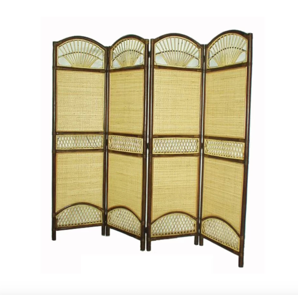 Bamboo/Rattan Folding Room Divider