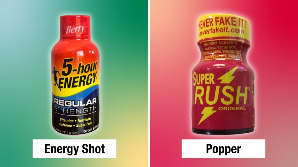 ​The FDA is warning that people are taking poppers instead of energy drinks